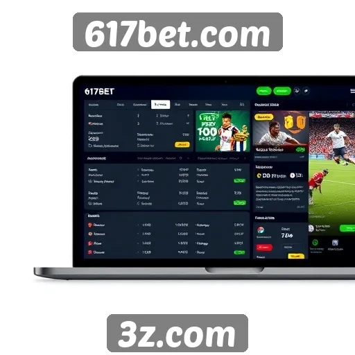 Interface do usuário do 617bet.com é otimizada