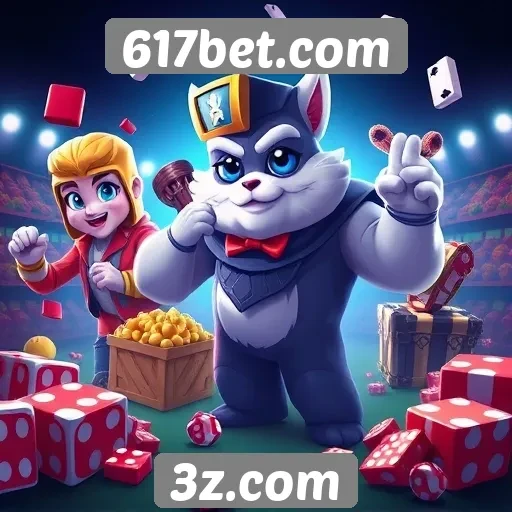 Variedade de jogos disponíveis na 617bet